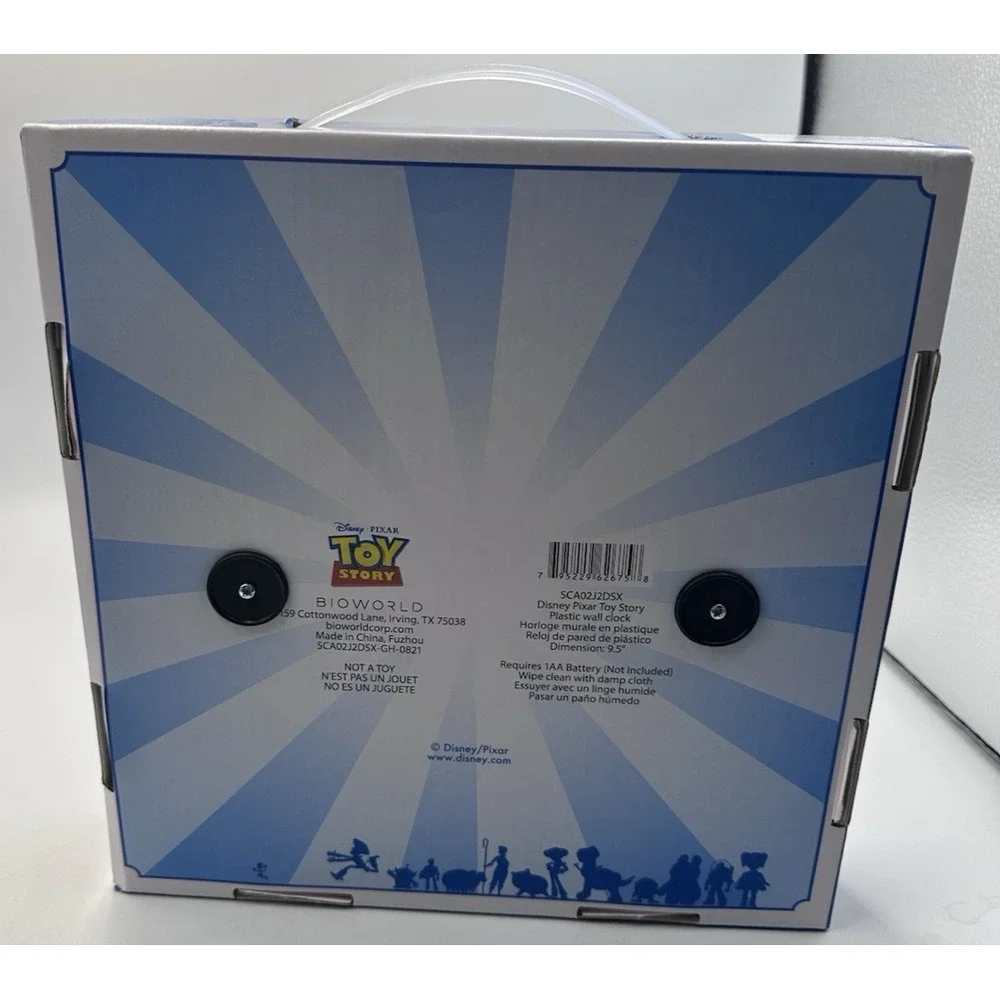 Disney Pixar Toy Story play time Plastic Wall Clock 9.5